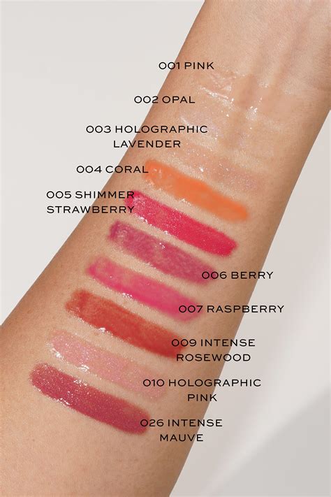 Dior lip balm shades